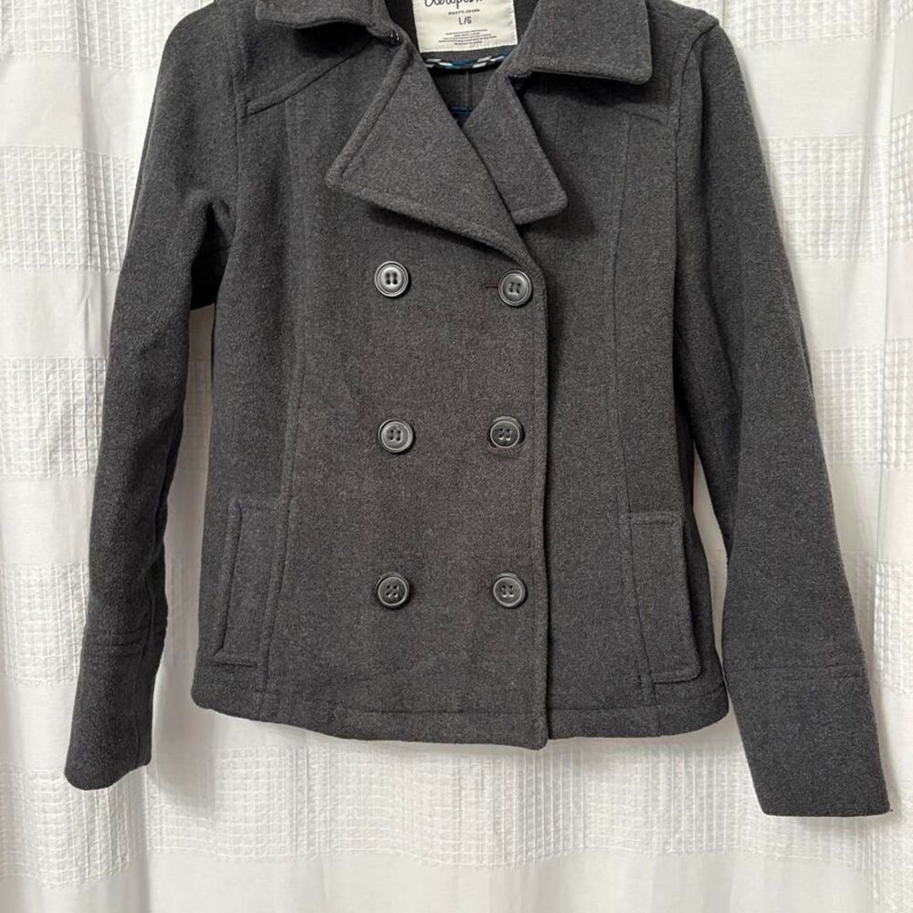 Aeropostale Women's Grey Coat L